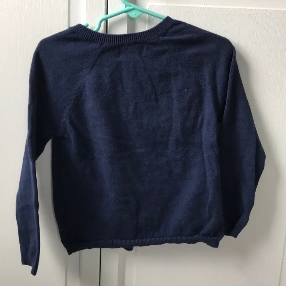 Old Navy Blue Button Up Sweater Size 4T